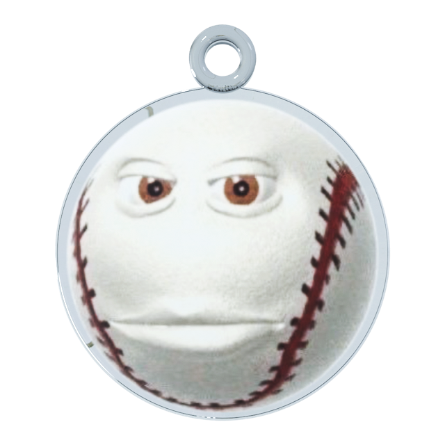 Mr. Baseball Keychain